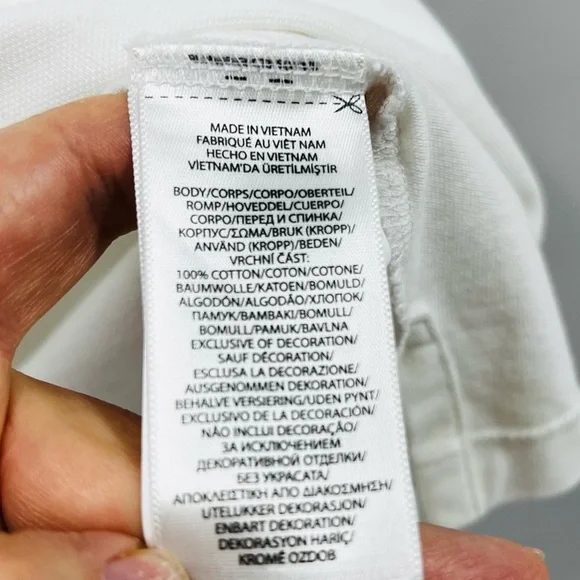 Polo by Ralph Lauren Men's White W/ Stripe Sleeve Shirt Classic Slim Fit Size XL - Picture 5 of 6